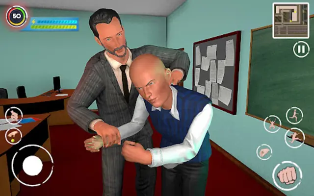 Bad Bully Guys School Fight android App screenshot 9