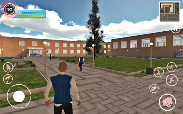 Bad Bully Guys School Fight android App screenshot 10