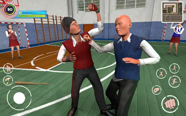 Bad Bully Guys School Fight android App screenshot 14