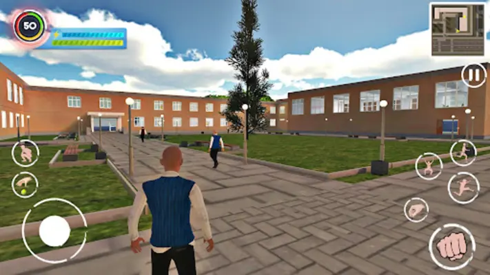 Bad Bully Guys School Fight android App screenshot 18