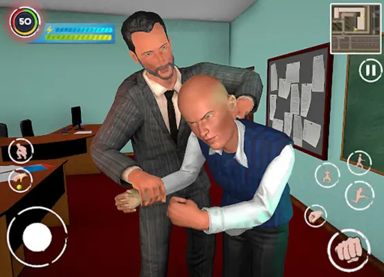 Bad Bully Guys School Fight android App screenshot 1