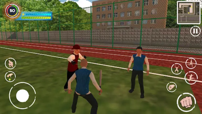 Bad Bully Guys School Fight android App screenshot 19