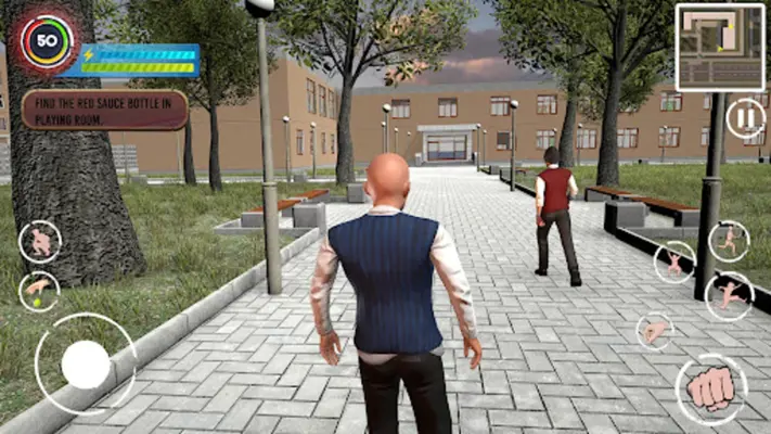 Bad Bully Guys School Fight android App screenshot 20