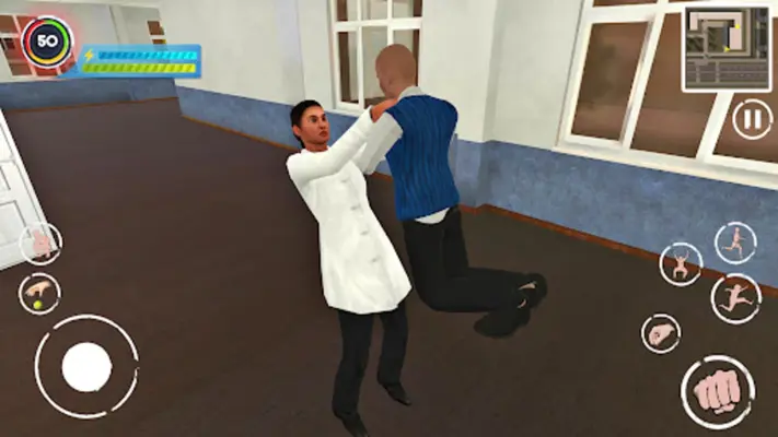 Bad Bully Guys School Fight android App screenshot 21