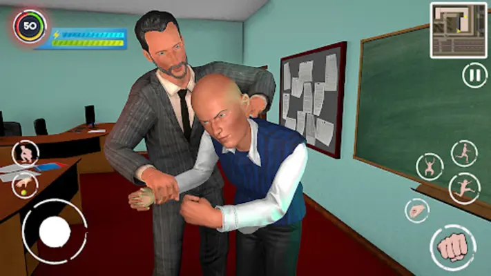 Bad Bully Guys School Fight android App screenshot 22