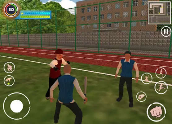 Bad Bully Guys School Fight android App screenshot 3