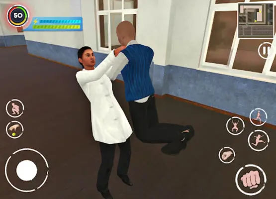 Bad Bully Guys School Fight android App screenshot 6